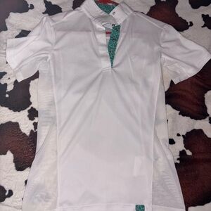 Aubrion White Show Top